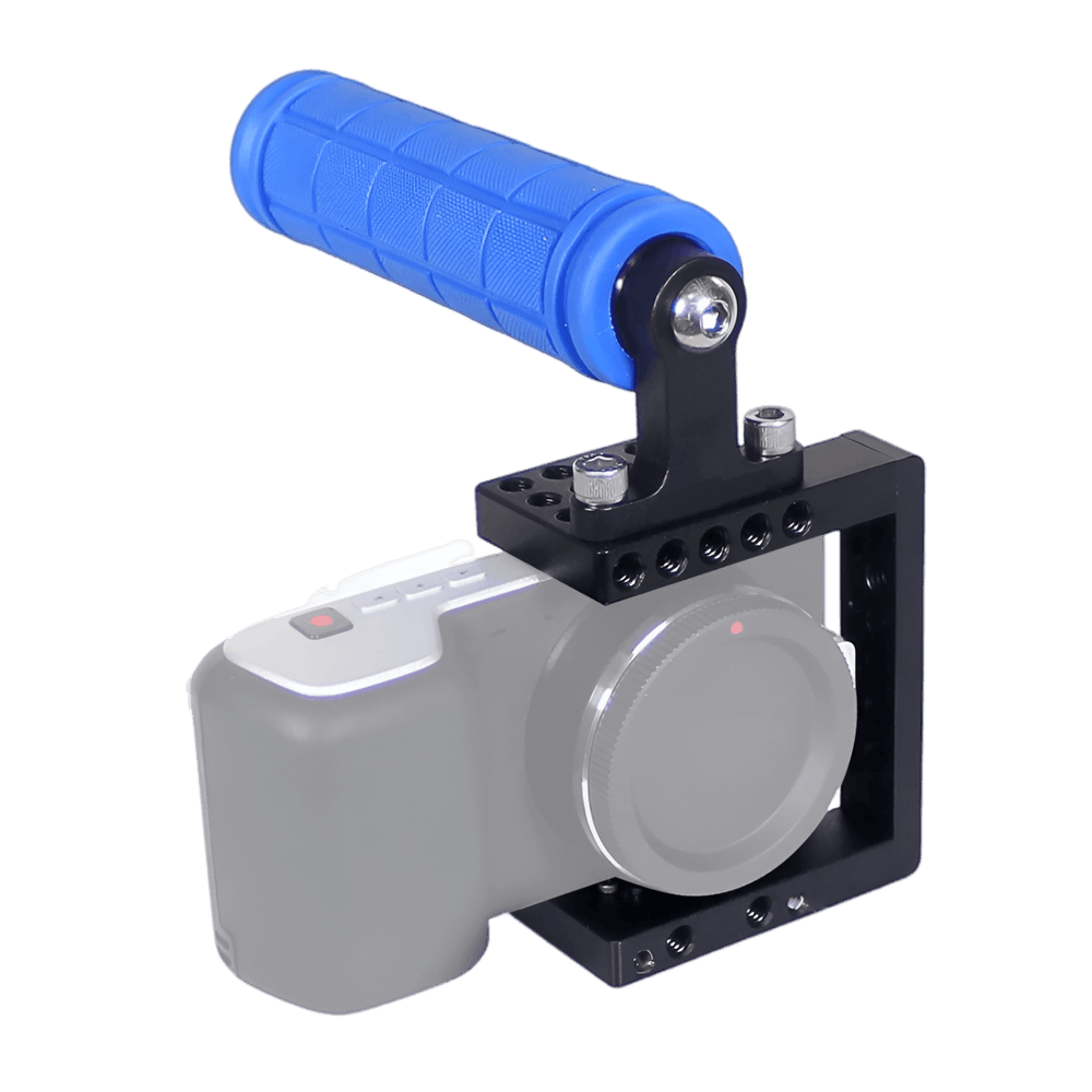 Gaiola-Estabilizador-BMPCC-para-Blackmagic-Pocket-com-Punho-Handle-Grip Gaiola-Estabilizador-BMPCC-para-Blackmagic-Pocket-com-Punho-Handle-Grip