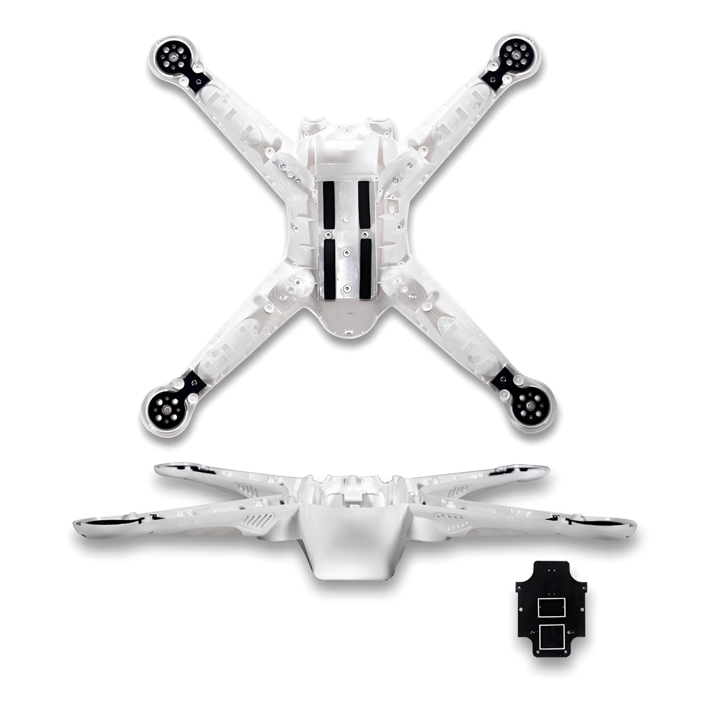 Estrutura-para-Drone-Free-x2-FPV---Branca--FX4-039- Estrutura-para-Drone-Free-x2-FPV---Branca--FX4-039-