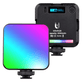 Mini-Iluminador-LED-W64-Magnetic-Video-Light-RGB-6W-para-Cameras-e-Filmadoras Mini-Iluminador-LED-W64-Magnetic-Video-Light-RGB-6W-para-Cameras-e-Filmadoras