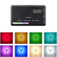 Painel-Iluminador-LED-W140-Video-Light-RGB-8W-para-Cameras-e-Filmadoras Painel-Iluminador-LED-W140-Video-Light-RGB-8W-para-Cameras-e-Filmadoras