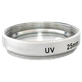Filtro-Fox-UV-25mm-para-Filmadoras--Prata- Filtro-Fox-UV-25mm-para-Filmadoras--Prata-