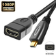 Cabo-Adaptador-Micro-HDMI-X-HDMI--Femea--de-15cm Cabo-Adaptador-Micro-HDMI-X-HDMI--Femea--de-15cm
