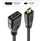 Cabo-Adaptador-Micro-HDMI-X-HDMI--Femea--de-15cm Cabo-Adaptador-Micro-HDMI-X-HDMI--Femea--de-15cm