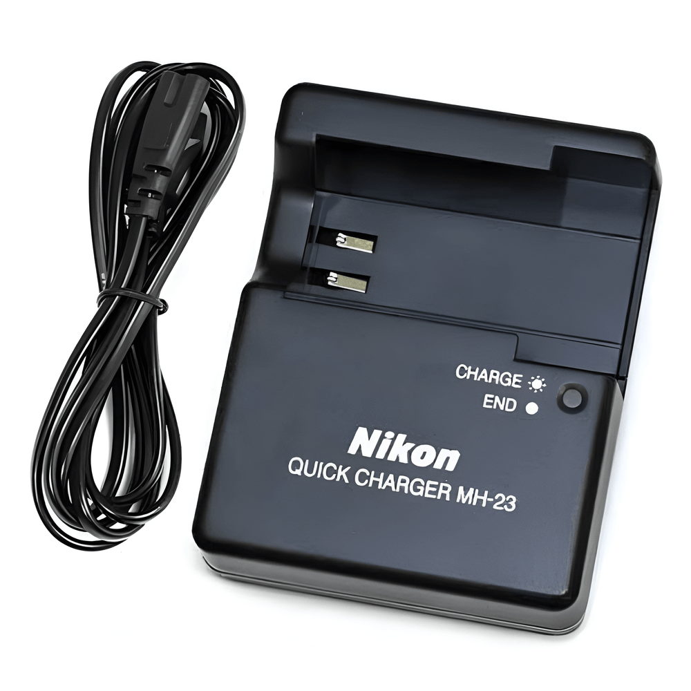 Carregador-Nikon-MH-23-para-Bateria-EN-EL9 Carregador-Nikon-MH-23-para-Bateria-EN-EL9
