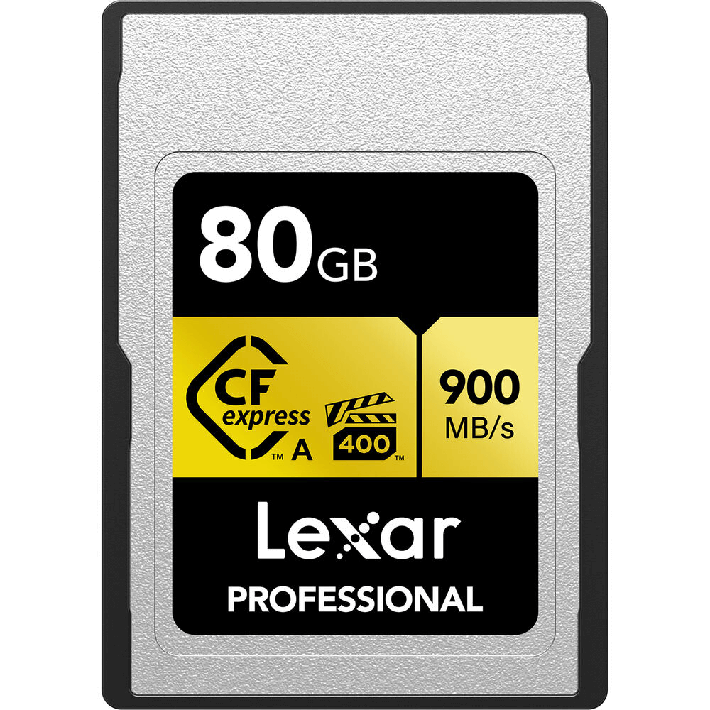 Cartao-Memoria-Lexar-80Gb-CFexpress-Type-A-Gold-900-MB-s-PCIe-3.0-Profissional Cartao-Memoria-Lexar-80Gb-CFexpress-Type-A-Gold-900-MB-s-PCIe-3.0-Profissional