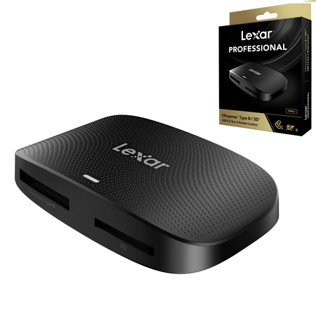 Leitor-Lexar-Professional-CFexpress-Type-B-e-SDXC--USB-C-3.2-Gen-2-