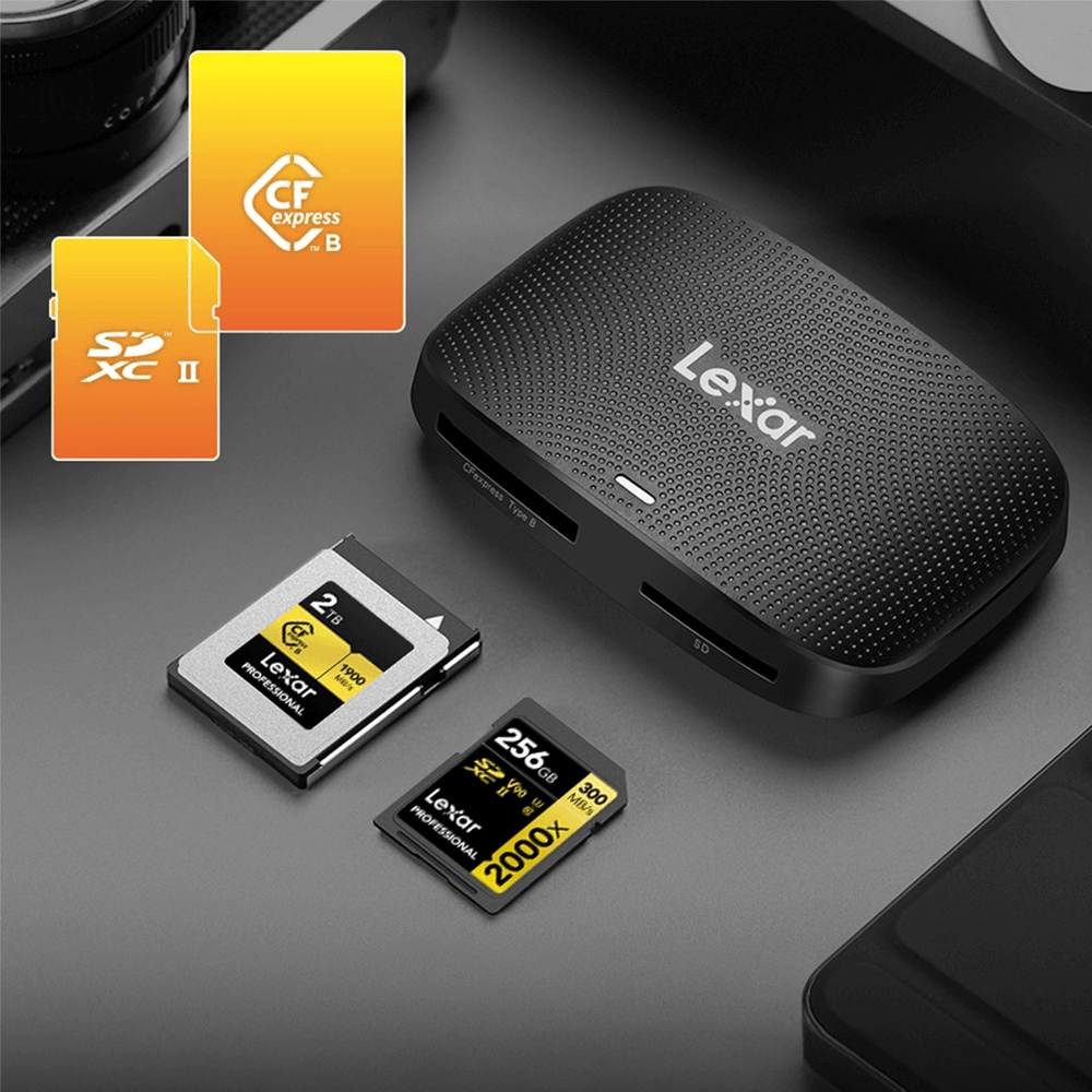 Leitor Lexar CFexpress Type B / SDXC - WorldView