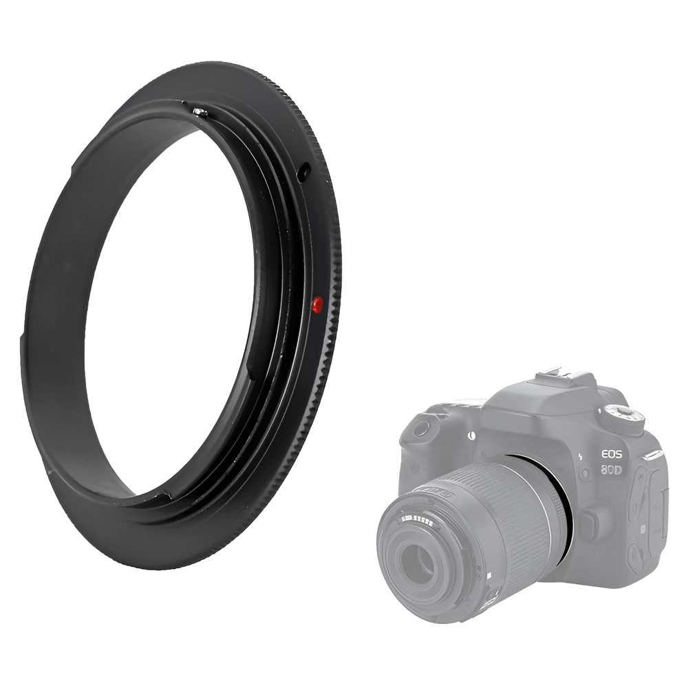 Adaptador-Reverso-62mm-para-Lentes-e-Cameras-Canon-EOS Adaptador-Reverso-62mm-para-Lentes-e-Cameras-Canon-EOS