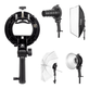 Suporte-Flash-Speedlite-SS-H1-Handheld-Grip-Montagem-Bowens Suporte-Flash-Speedlite-SS-H1-Handheld-Grip-Montagem-Bowens