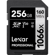 Cartao-SDXC-256Gb-Lexar-Silver-1066x-160Mb-s-UHS-I---V30---U3---Classe-10