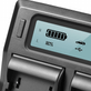 Carregador-Duplo-para-Canon-LP-E6-E6N-de-Carga-Rapida-e-Visor-de-LCD--Bivolt- Carregador-Duplo-para-Canon-LP-E6-E6N-de-Carga-Rapida-e-Visor-de-LCD--Bivolt-