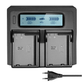Carregador-Duplo-para-Nikon-EN-EL15-de-Carga-Rapida-e-Visor-de-LCD--Bivolt- Carregador-Duplo-para-Nikon-EN-EL15-de-Carga-Rapida-e-Visor-de-LCD--Bivolt-