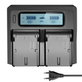 Carregador-Duplo-para-Canon-LP-E17-de-Carga-Rapida-e-Visor-de-LCD--Bivolt- Carregador-Duplo-para-Canon-LP-E17-de-Carga-Rapida-e-Visor-de-LCD--Bivolt-