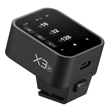 Disparador-Flash-Godox-X3-N-Trigger-TTL-Wireless-Touchscreen-para-Nikon