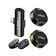 Sistema-Microfone-Duplo-Kaidi-KMF4-C-Wireless-USB-C-para-Smartphones Sistema-Microfone-Duplo-Kaidi-KMF4-C-Wireless-USB-C-para-Smartphones