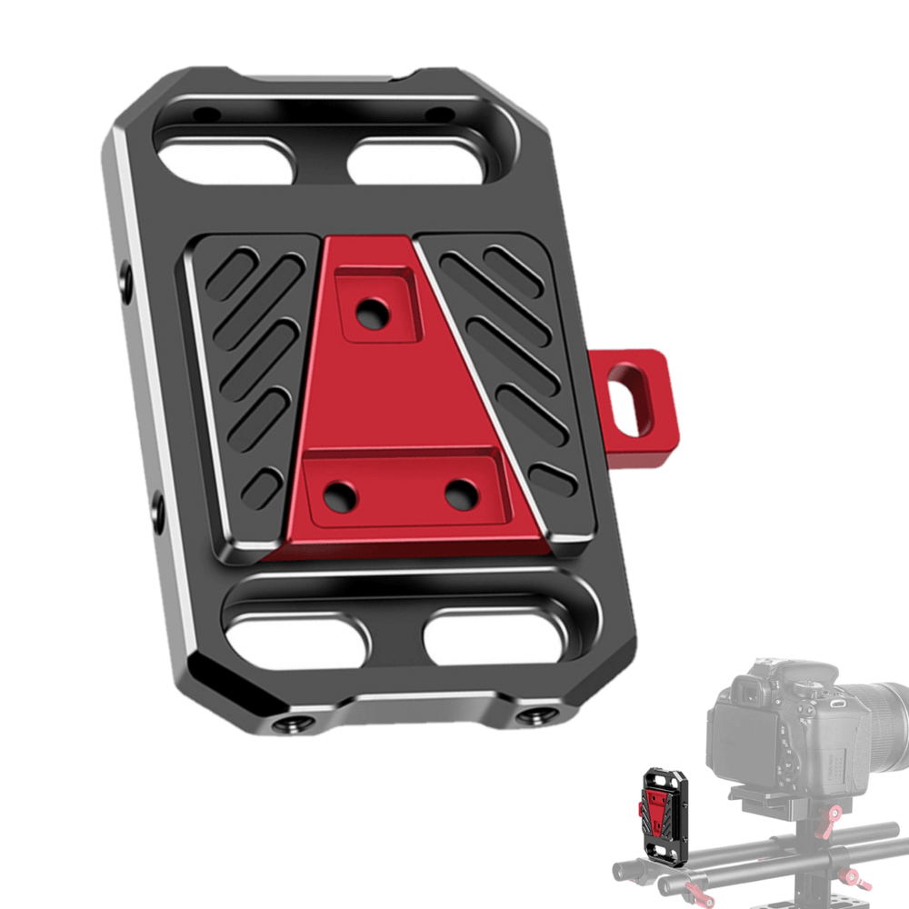 Suporte-de-Bateria-V-Mount-C-2-Mini-Plate-V-Lock-Liberacao-Rapida Suporte-de-Bateria-V-Mount-C-2-Mini-Plate-V-Lock-Liberacao-Rapida