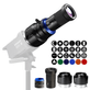 Lente-de-Projecao-Spotlight-MG06-Pro-Modelador-33-36°-Bowens-para-Iluminador-LED-e-Flash-de-Estudio Lente-de-Projecao-Spotlight-MG06-Pro-Modelador-33-36°-Bowens-para-Iluminador-LED-e-Flash-de-Estudio