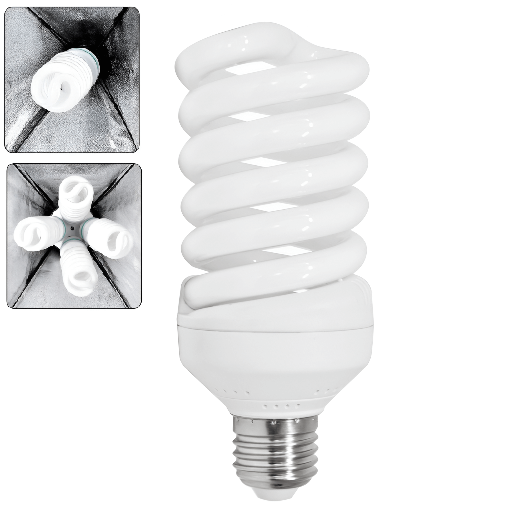 Lâmpada Fluorescente de 30W x 110Volts E27 para Estúdio