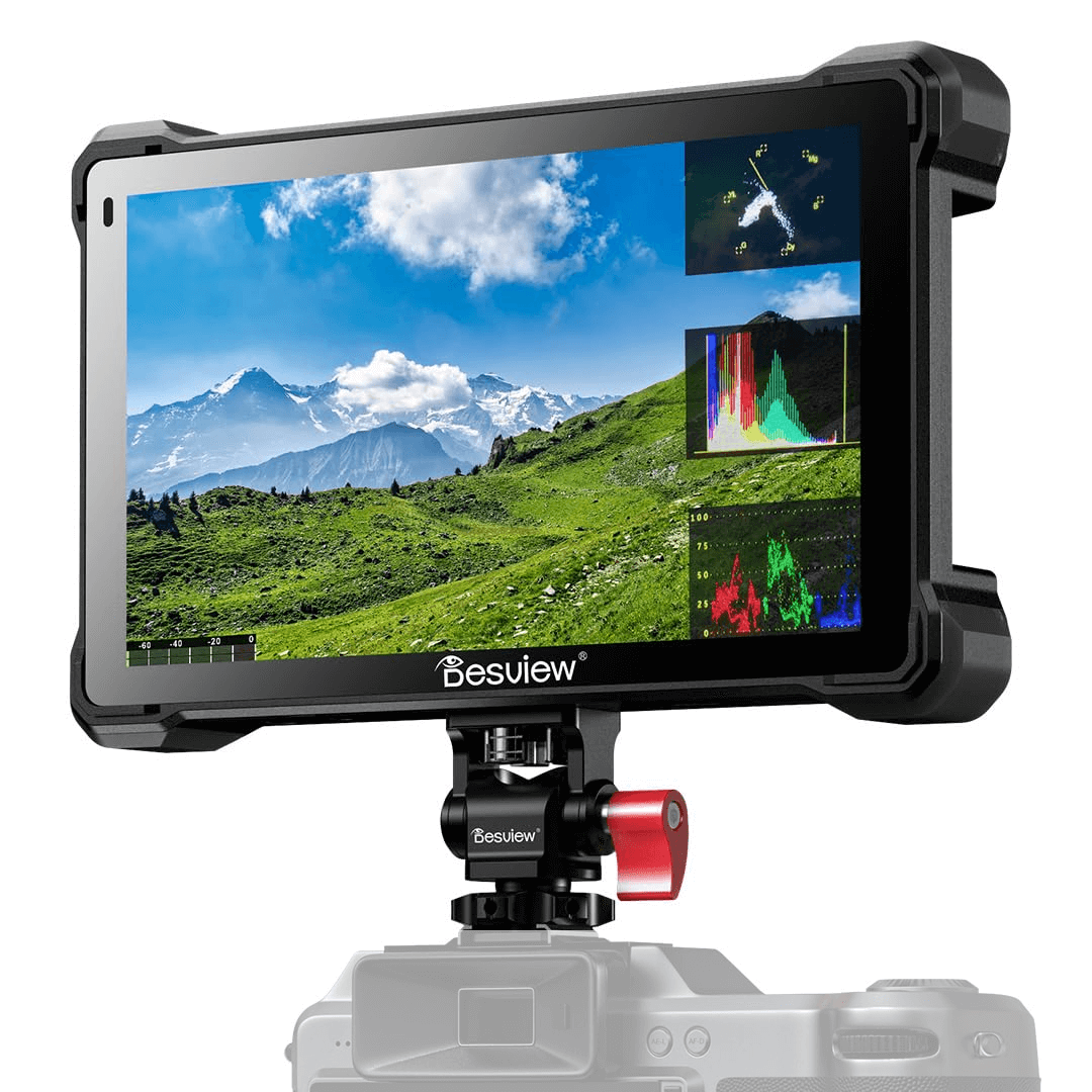 Monitor de Referência Desview R7III UHB 7" IPS 4K-HDMI 3D-Luts Touchscreen On-Camera