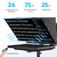 Teleprompter-Dobravel-Desview-T20-com-Monitor-20--Full-HD