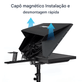 Teleprompter-Dobravel-Desview-T20-com-Monitor-20--Full-HD