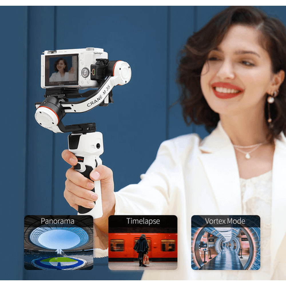 Estabilizador Zhiyun Crane-M3 S Portátil - WorldView