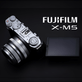 Camera-FujiFilm-X-M5-Mirrorless--Prata-