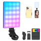 Iluminador-LED-para-Smartphone-Mamen-V11R-RGB-Mobile-Selfie-Light-Portatil Iluminador-LED-para-Smartphone-Mamen-V11R-RGB-Mobile-Selfie-Light-Portatil