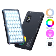 Iluminador-LED-Mamen-SL-C02-Video-Light-10W-RGB-360°-Bi-Color-2500K-9000K-com-Bateria-Interna