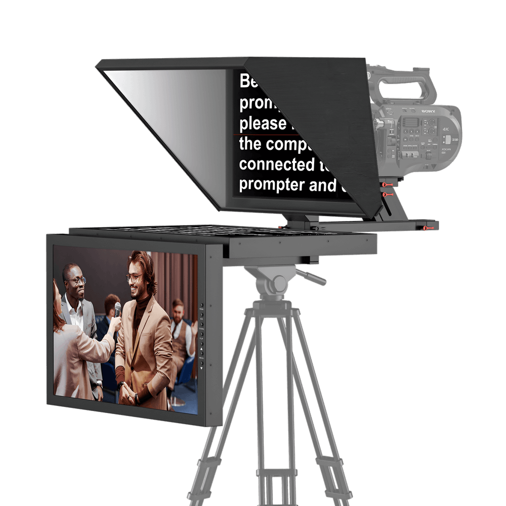 Teleprompter-Profissional-Desview-DT22-Dual-Screen-2x-Monitores-22--HDMI-VGA-e-Case-de-Transporte Teleprompter-Profissional-Desview-DT22-Dual-Screen-2x-Monitores-22--HDMI-VGA-e-Case-de-Transporte