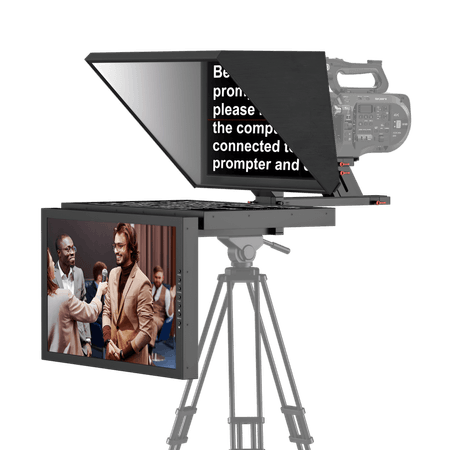 Teleprompter-Profissional-Desview-DT22-Dual-Screen-2x-Monitores-22--HDMI-VGA-e-Case-de-Transporte