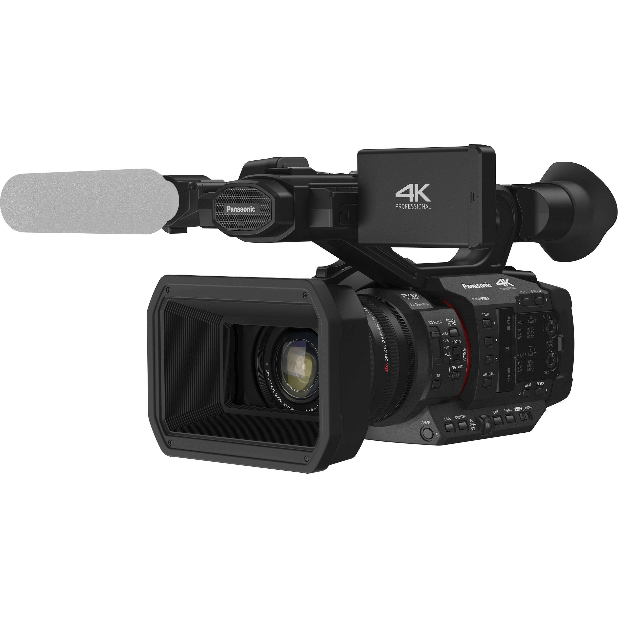 Filmadora Panasonic HC-X20 4K Profissional
