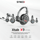 Sistema-Intercomunicacao-Synco-X-Talk-X9-Wireless-Full-Duplex-com-9x-Fones-Headsets