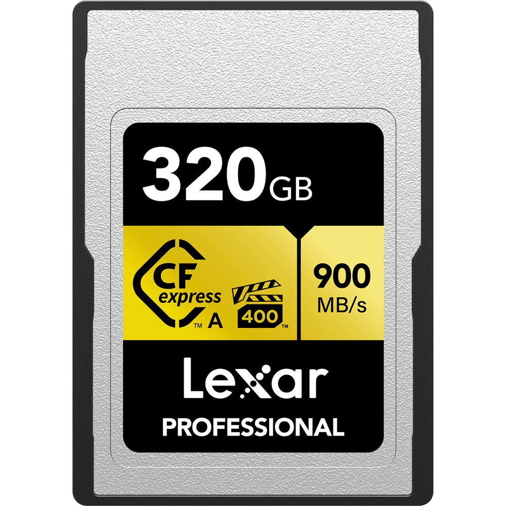 Cartao-Memoria-Lexar-320GB-CFexpress-Type-A-Gold-900-MB-s-PCIe-3.0-Profissional Cartao-Memoria-Lexar-320GB-CFexpress-Type-A-Gold-900-MB-s-PCIe-3.0-Profissional