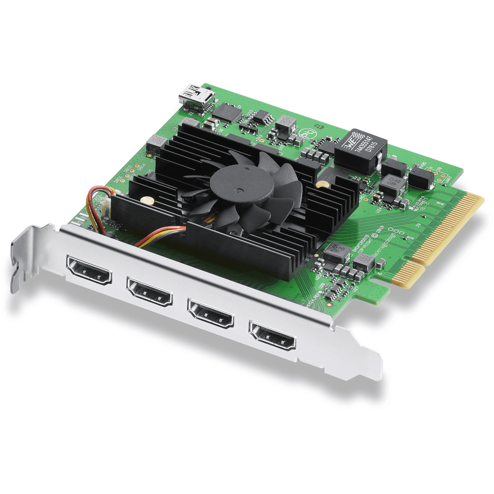 Placa-de-Captura-Blackmagic-DeckLink-Quad-HDMI-4K-PCIe Placa-de-Captura-Blackmagic-DeckLink-Quad-HDMI-4K-PCIe