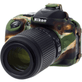 Capa-de-Silicone-para-Nikon-D5300--Camuflada- Capa-de-Silicone-para-Nikon-D5300--Camuflada-