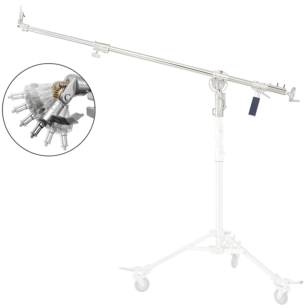 Braco-de-Suporte-Boom-LS-M16-Aco-Inox-para-Girafa-de-Estudio-Fotografico Braco-de-Suporte-Boom-LS-M16-Aco-Inox-para-Girafa-de-Estudio-Fotografico