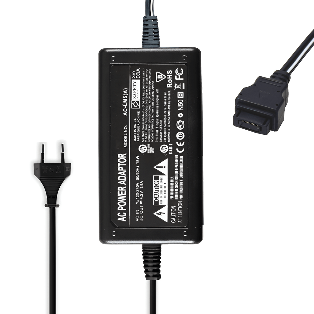 Adaptador-CA-AC-LM5A-para-Cameras-Sony-CyberShot-DSC--Bivolt- Adaptador-CA-AC-LM5A-para-Cameras-Sony-CyberShot-DSC--Bivolt-