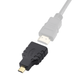 Adaptador-de-Conector-Micro-HDMI-x-HDMI--Macho-x-Femea- Adaptador-de-Conector-Micro-HDMI-x-HDMI--Macho-x-Femea-