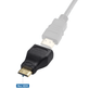 Adaptador-de-Conector-Mini-HDMI-x-HDMI--Macho-x-Femea- Adaptador-de-Conector-Mini-HDMI-x-HDMI--Macho-x-Femea-