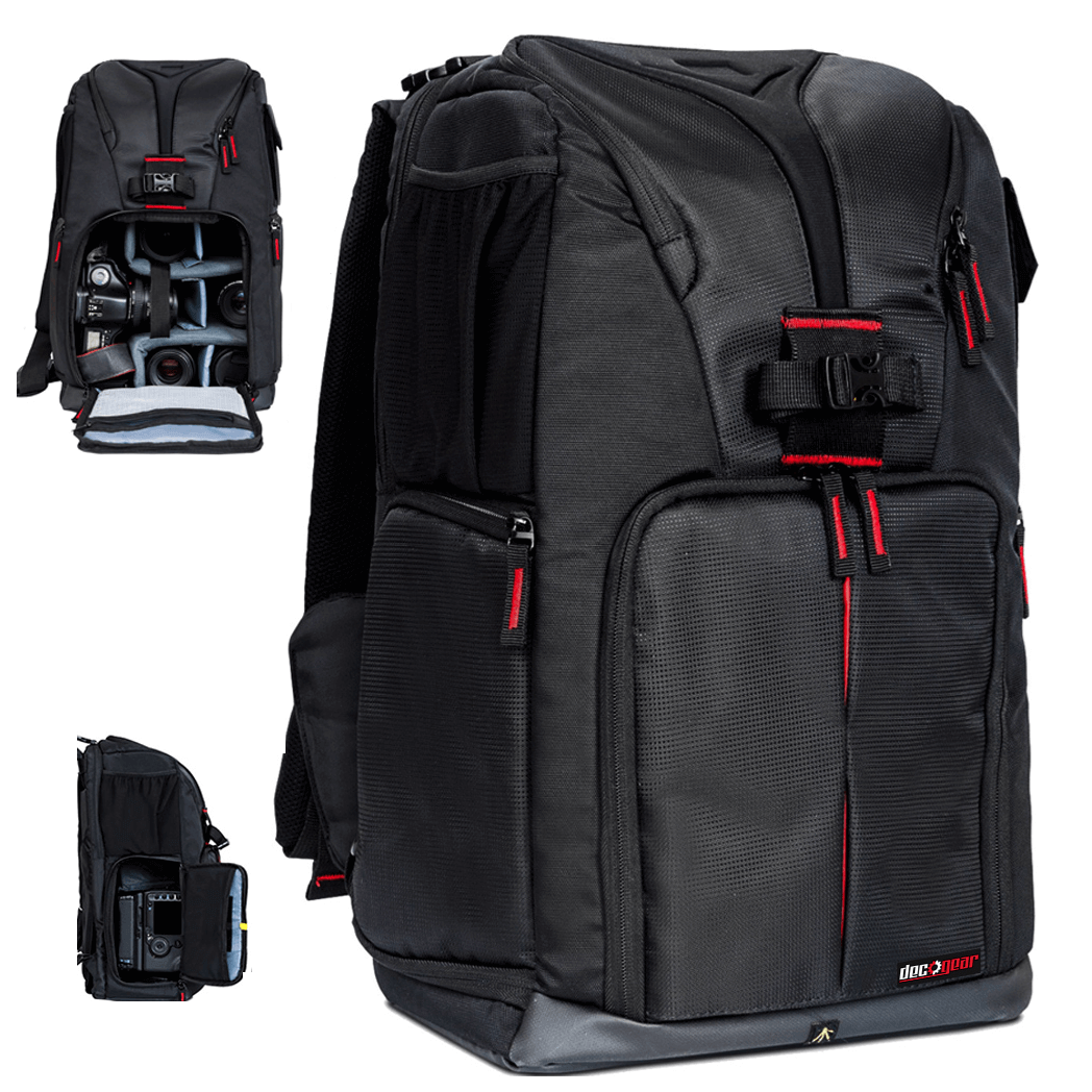 Mochila Fotográfica Profissional Deco Gear Repórter Impermeável