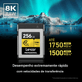 Cartao-Memoria-Lexar-256GB-CFexpress-Type-B-Gold-1750MB-s-PCIe-3.0-Profissional