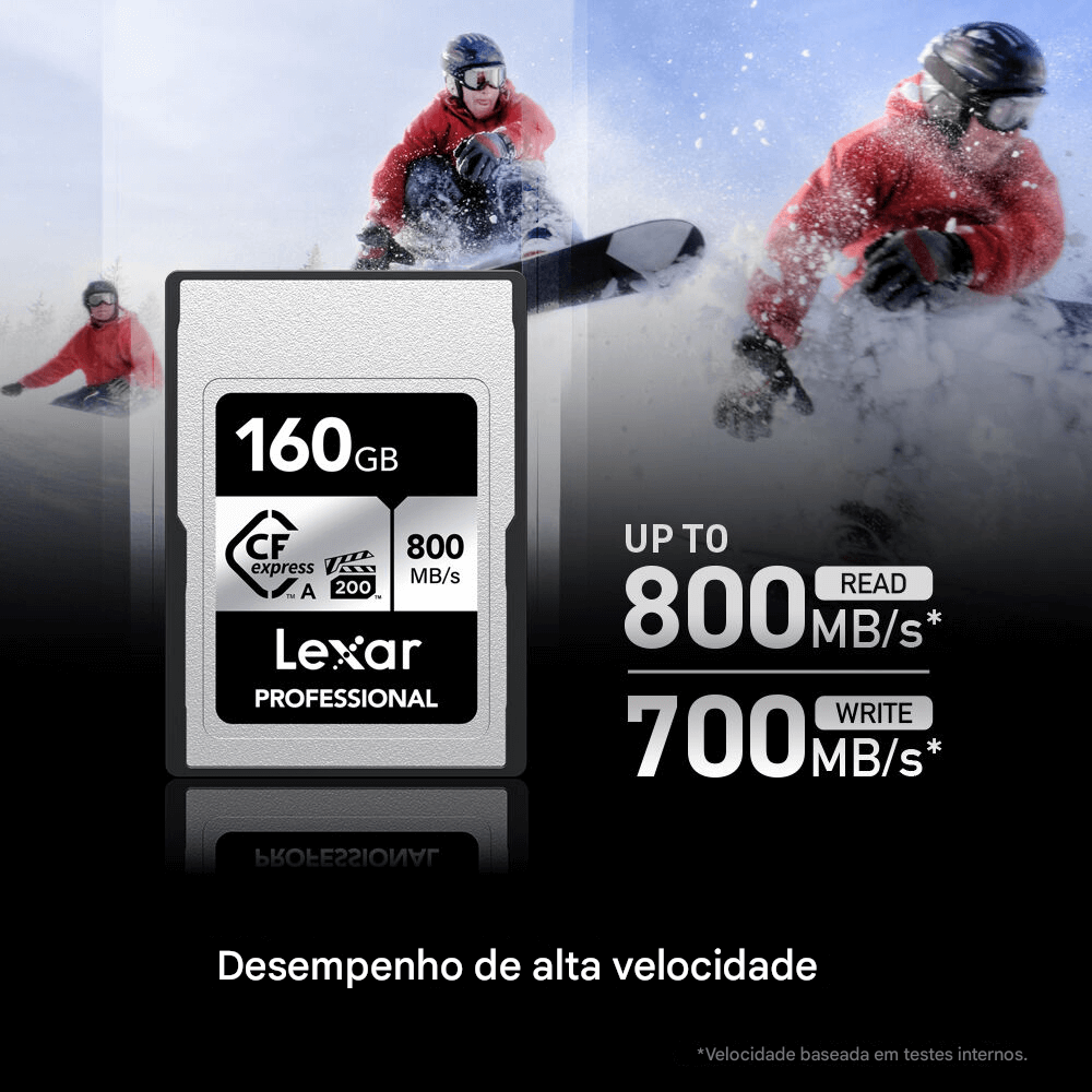 CFexpress Type-A 160Gb Lexar Silver - eMania Foto e Video