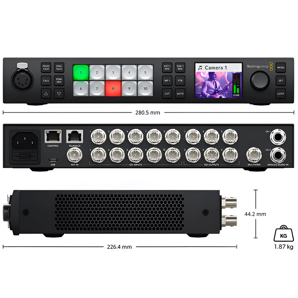 Blackmagic ATEM 1 M/E Constellation UHD 4K - eMania Foto e Video