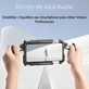 Gaiola-Cage-para-Smartphone-Mamen-M-1-Universal-com-Punho-Handgrip--Preta- Gaiola-Cage-para-Smartphone-Mamen-M-1-Universal-com-Punho-Handgrip--Preta-