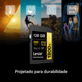 Cartao-SDXC-128Gb-Lexar-Gold-4K-1800x-280Mb-s-UHS-II---V60---U3---Classe-10