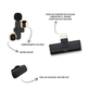 Sistema-Microfone-Sem-Fio-Kaidi-KMF5-A-Wireless-Lightning-para-Smartphones