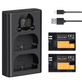 Kit-2x-Baterias-LP-E6NH-K-F-Concept-com-Carregador-Duplo--Bivolt- Kit-2x-Baterias-LP-E6NH-K-F-Concept-com-Carregador-Duplo--Bivolt-