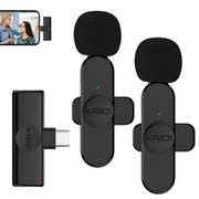 Sistema-Microfone-Duplo-Kaidi-KMF6-C-Wireless-USB-C-para-Smartphones