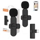 Sistema-Microfone-Duplo-Kaidi-KMF6-C-Wireless-USB-C-para-Smartphones